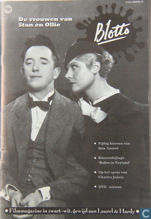 BLOTTO magazine side cover Issue 30  2000