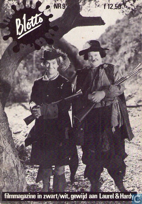 BLOTTO magazine side cover Issue 9  1987