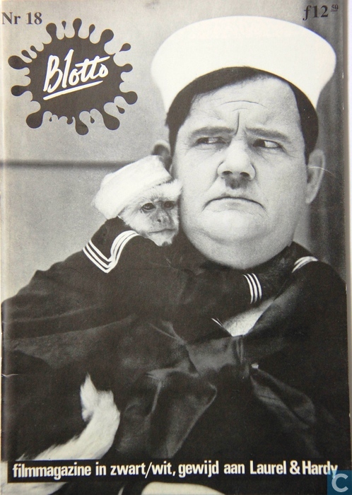 BLOTTO magazine side cover Issue 18  1992