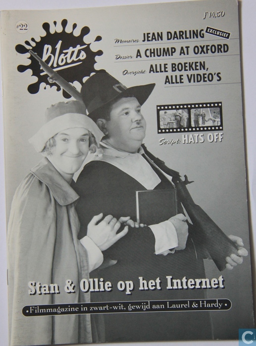 BLOTTO magazine side cover Issue 22  1996