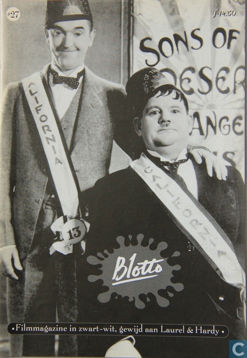 BLOTTO magazine side cover Issue 27  1998