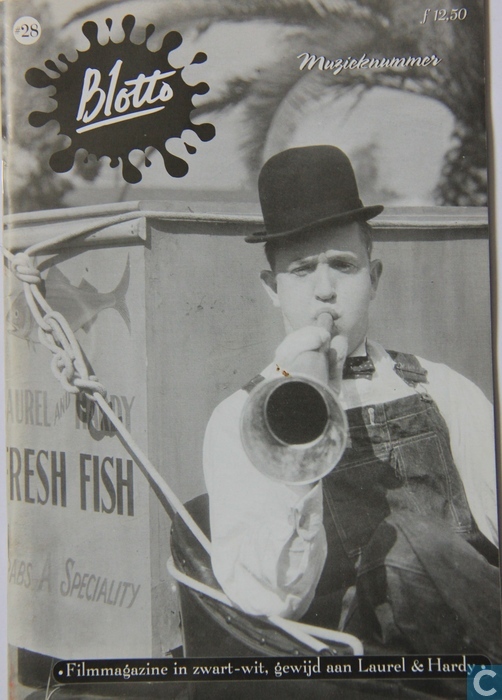 BLOTTO magazine side cover Issue 28  1999