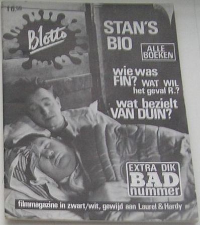 BLOTTO magazine side cover Issue 2   1984