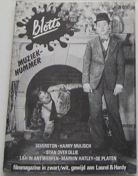BLOTTO magazine side cover Issue 3   1984