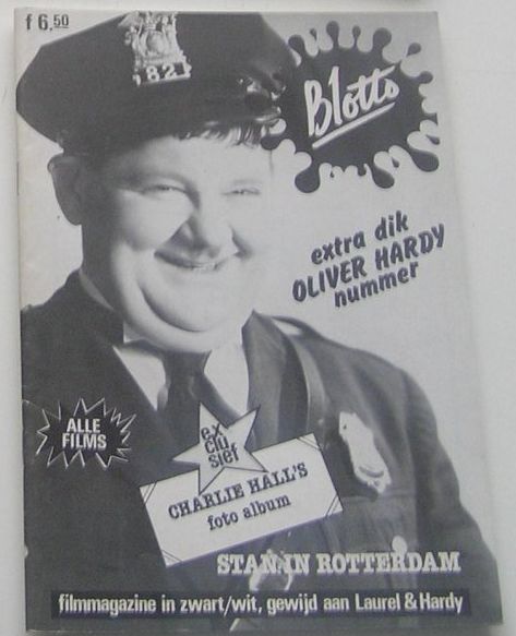 BLOTTO magazine side cover Issue 4   1985
