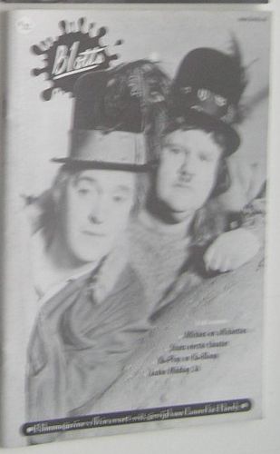 BLOTTO magazine side cover Issue 32   2001