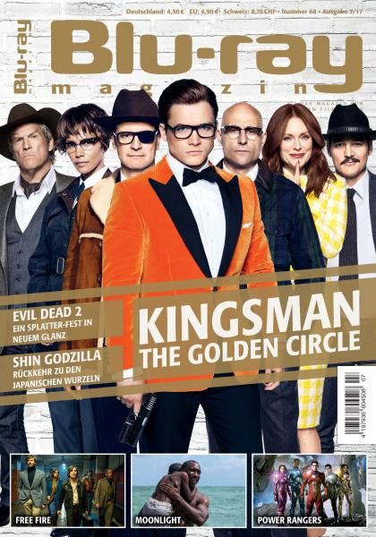 BLU-RAY MAGAZIN magazine side cover Issue 68 July/August 2017