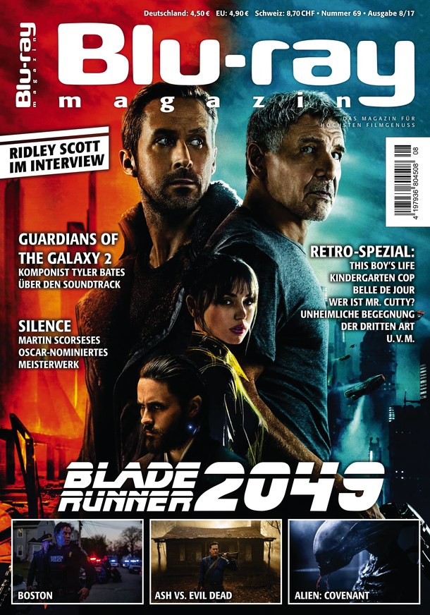 BLU-RAY MAGAZIN magazine side cover Issue 69 September/October 2017