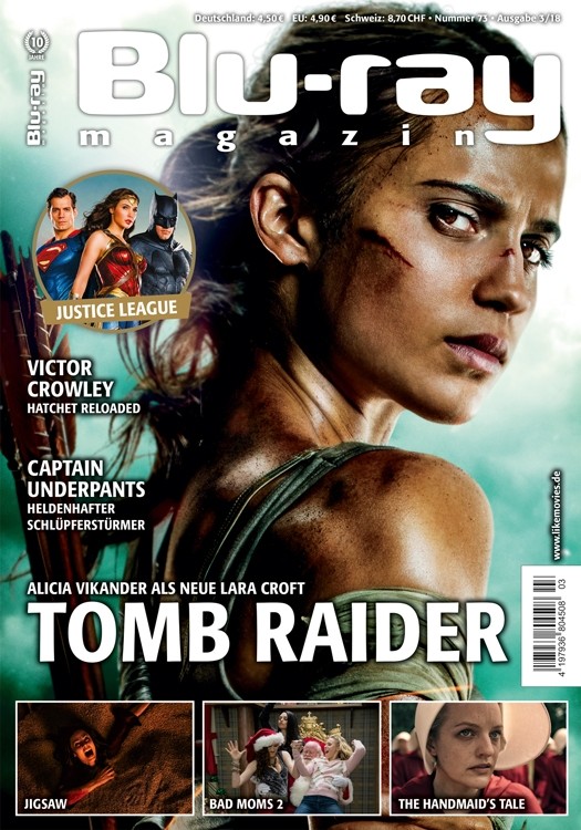 BLU-RAY MAGAZIN magazine side cover Issue 73  March 2018