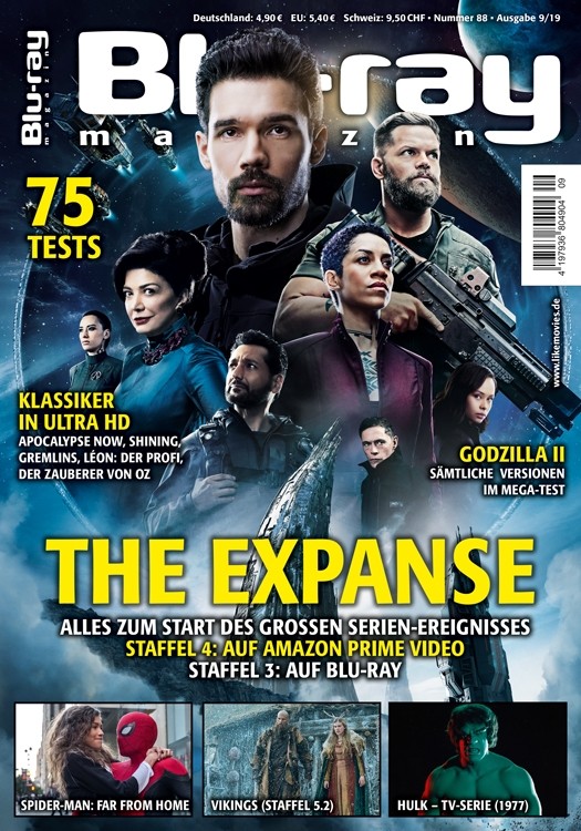 BLU-RAY MAGAZIN magazine side cover Issue 88  November 2019