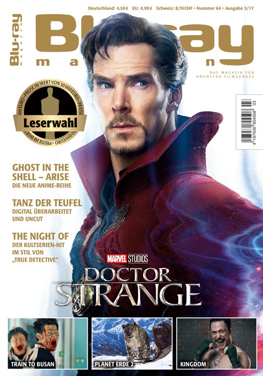 BLU-RAY MAGAZIN magazine side cover Issue 64 March 2017
