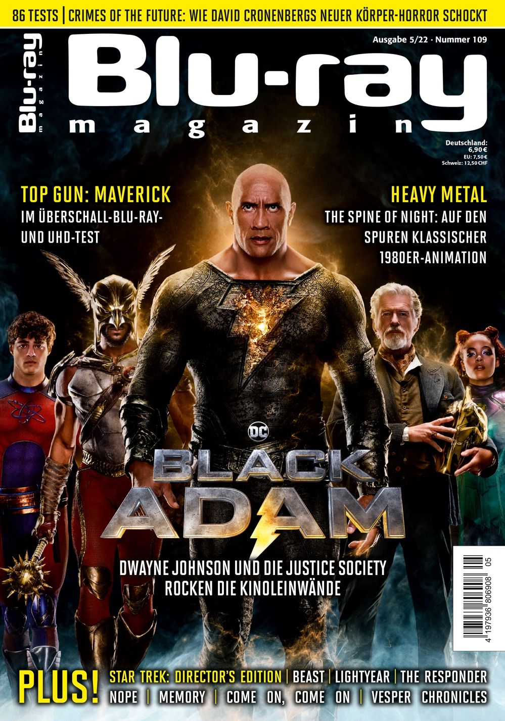 BLU-RAY MAGAZIN magazine side cover Issue 109  October 2022