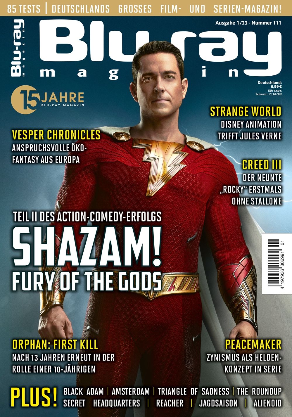 BLU-RAY MAGAZIN magazine side cover Issue 111 February 2023