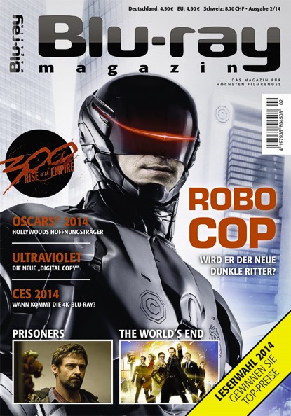 BLU-RAY MAGAZIN magazine side cover February 2014