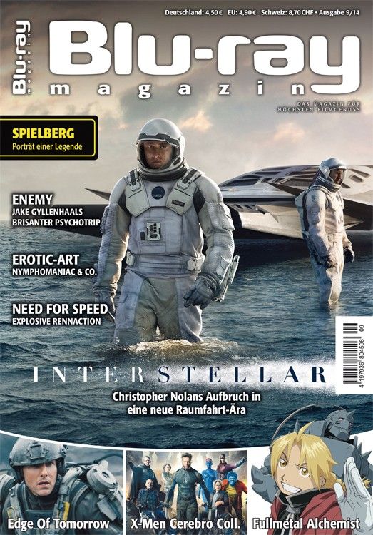 BLU-RAY MAGAZIN magazine side cover November/December 2014