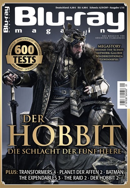 BLU-RAY MAGAZIN magazine side cover Issue 1  
