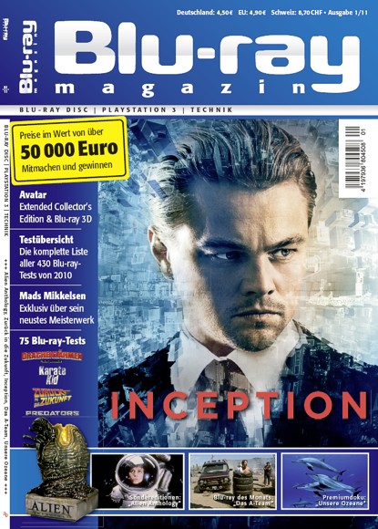 BLU-RAY MAGAZIN magazine side cover Issue 15 January/February 2011