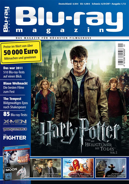 BLU-RAY MAGAZIN magazine side cover Issue 21 January 2012