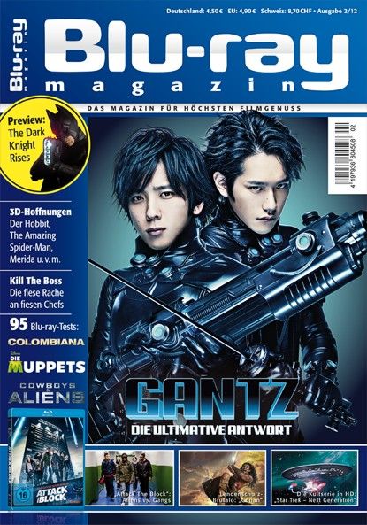 BLU-RAY MAGAZIN magazine side cover Issue 22 February/March 2012