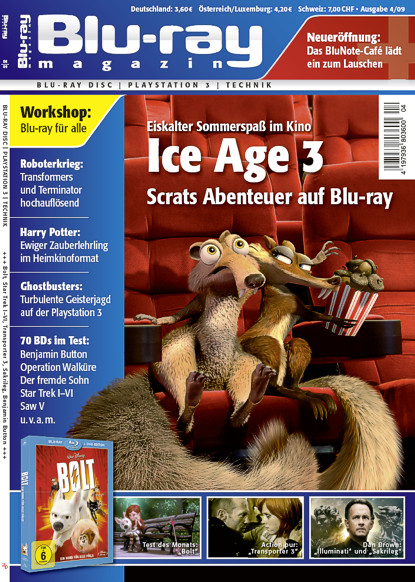 BLU-RAY MAGAZIN magazine side cover Issue 6 July/August 2009