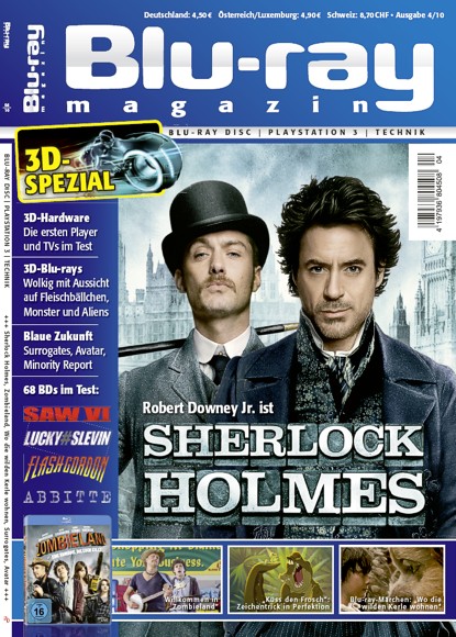 BLU-RAY MAGAZIN magazine side cover Issue 12 July/August 2010