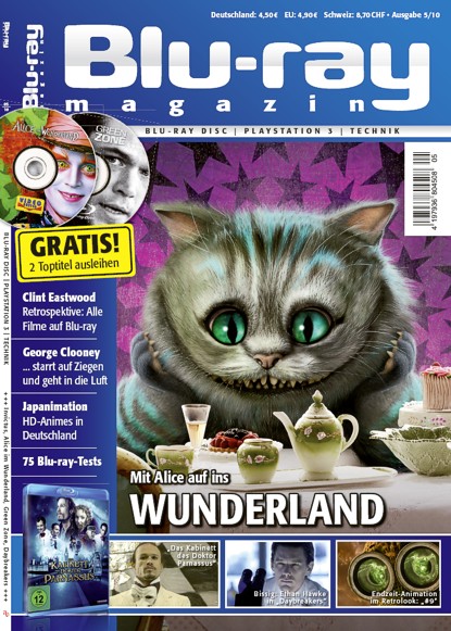 BLU-RAY MAGAZIN magazine side cover Issue 13 September/October 2010