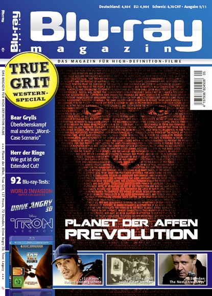 BLU-RAY MAGAZIN magazine side cover Issue 19 September/October 2011