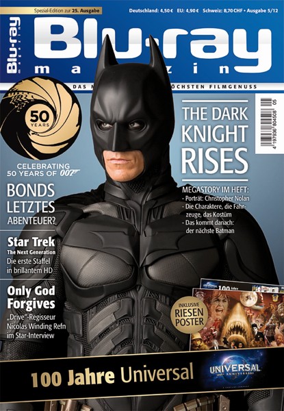 BLU-RAY MAGAZIN magazine side cover Issue 25 August/September 2012