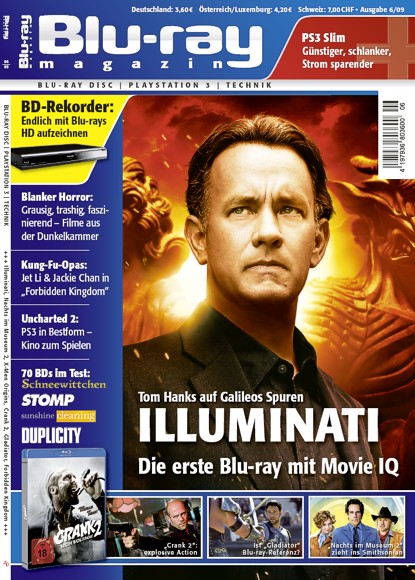 BLU-RAY MAGAZIN magazine side cover Issue 8 November/December 2009