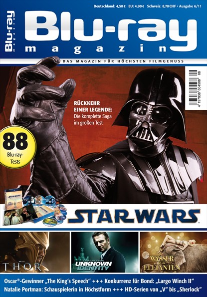BLU-RAY MAGAZIN magazine side cover Issue 20 November/December 2011