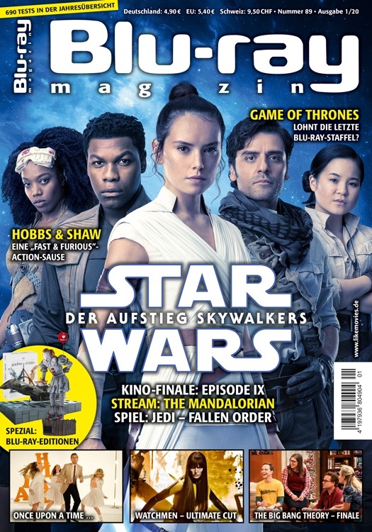 BLU-RAY MAGAZIN magazine side cover Issue 89  January 2020