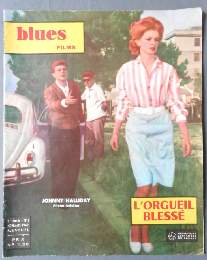 BLUES FILMS magazine side cover Issue 1  November 1962