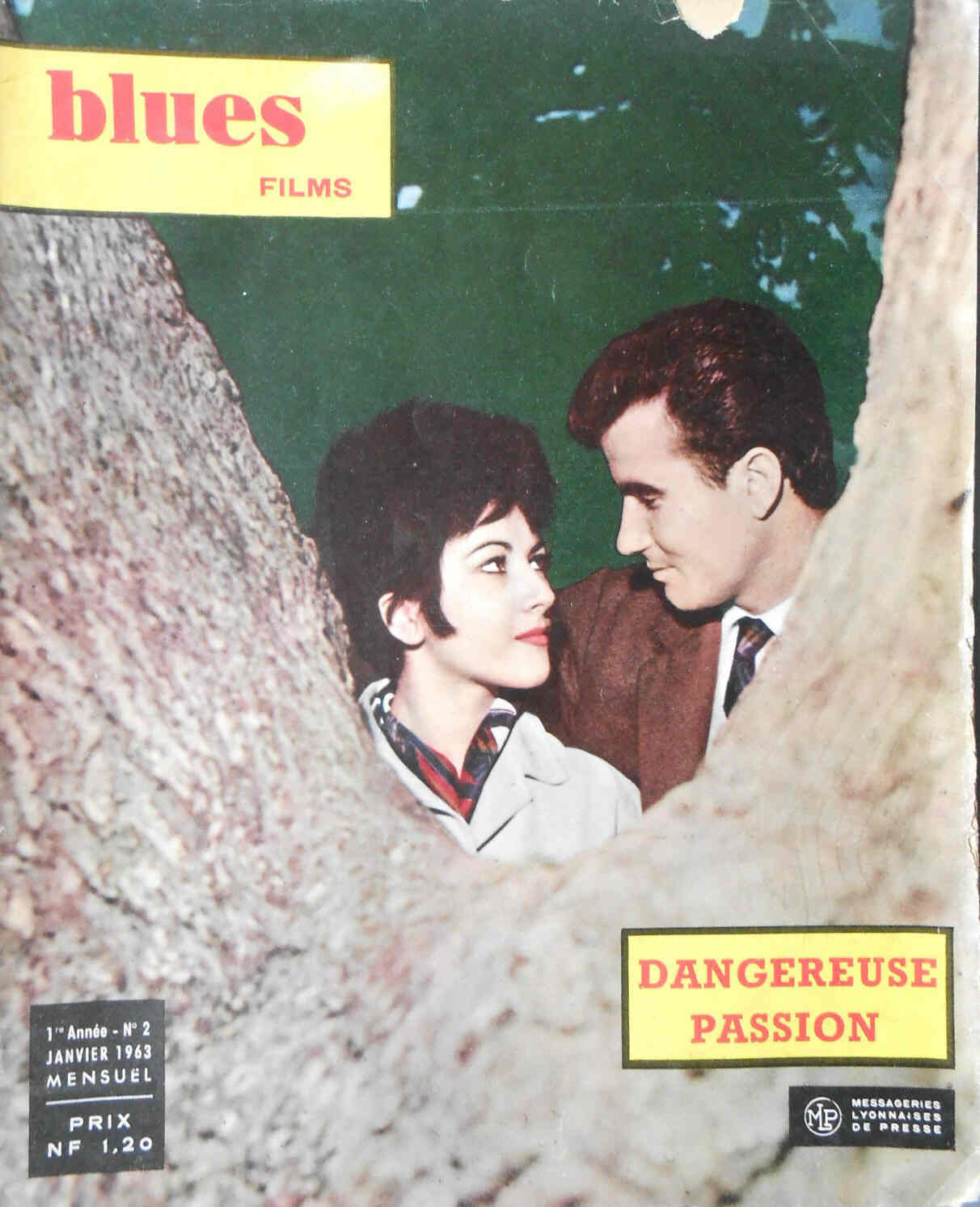 BLUES FILMS magazine side cover Issue 2 January 1963