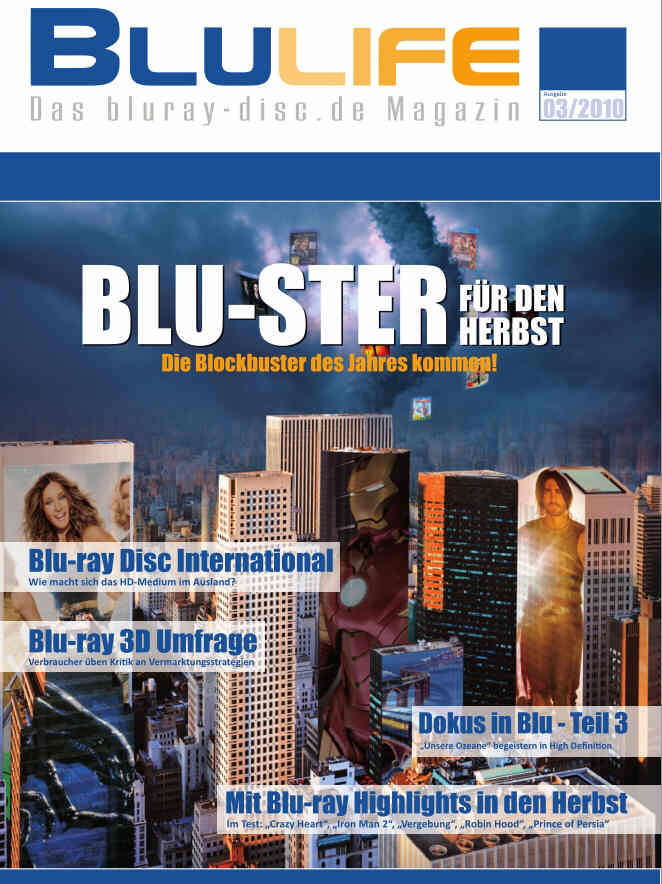 BLULIFE magazine side cover Issue 3  2010