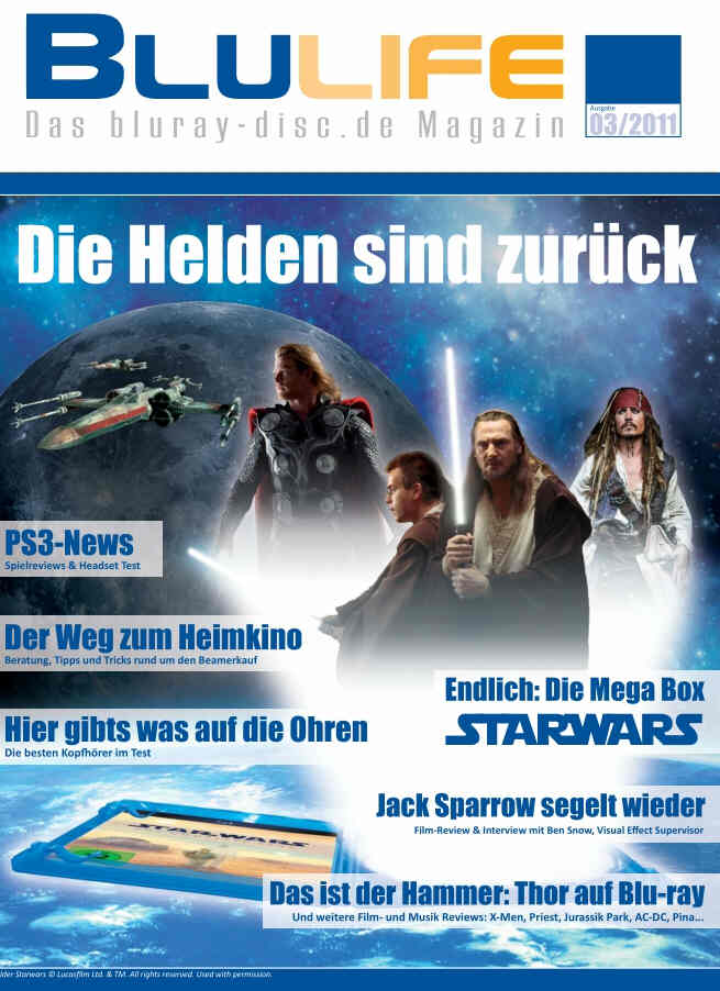 BLULIFE magazine side cover Issue 3  2011