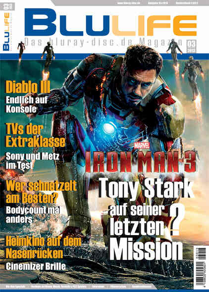 BLULIFE magazine side cover Issue 3  2013
