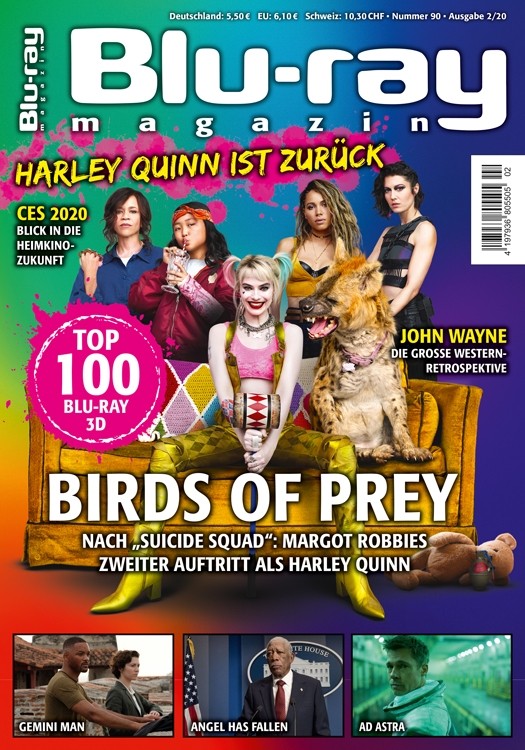 BLU-RAY MAGAZIN magazine side cover Issue 90  February 2020