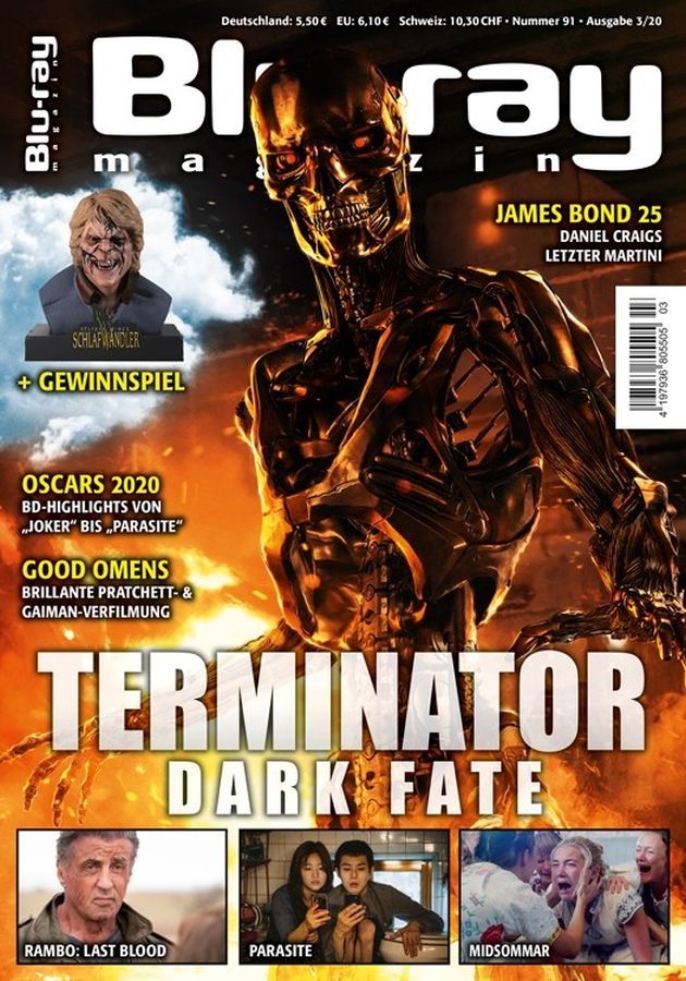 BLU-RAY MAGAZIN magazine side cover Issue 91  March 2020