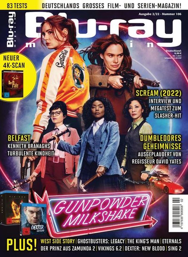 BLU-RAY MAGAZIN magazine side cover Issue 106  April 2022
