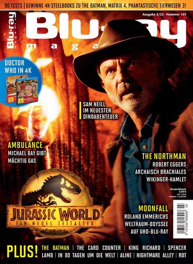 BLU-RAY MAGAZIN magazine side cover Issue 107  June 2022