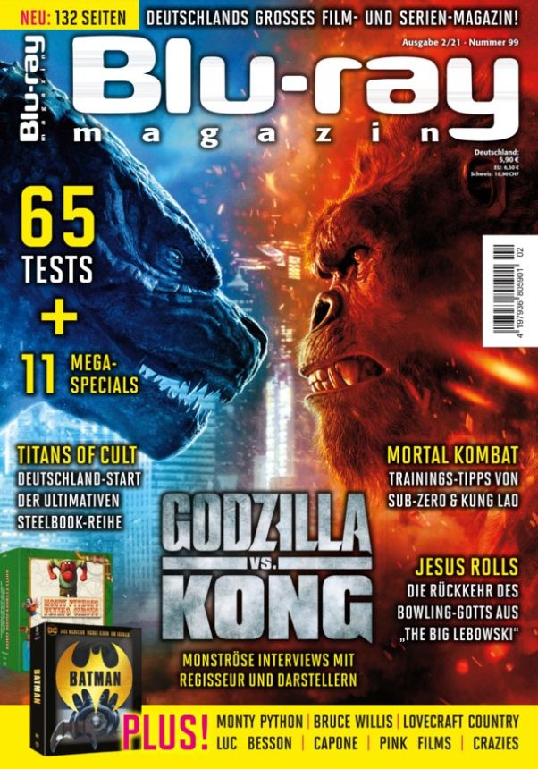 BLU-RAY MAGAZIN magazine side cover Issue 99 March/April 2021