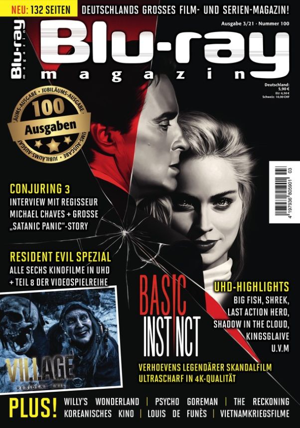 BLU-RAY MAGAZIN magazine side cover Issue 100 May/June 2021