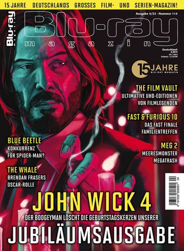 BLU-RAY MAGAZIN magazine side cover Issue 114  August 2023