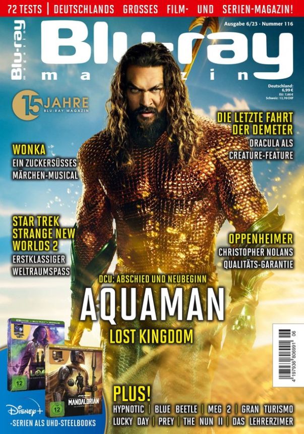 BLU-RAY MAGAZIN magazine side cover Issue 116  December 2023