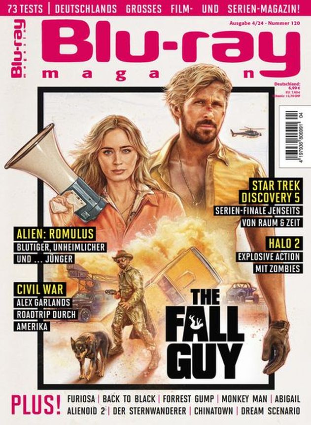 BLU-RAY MAGAZIN magazine side cover Issue 120   2024