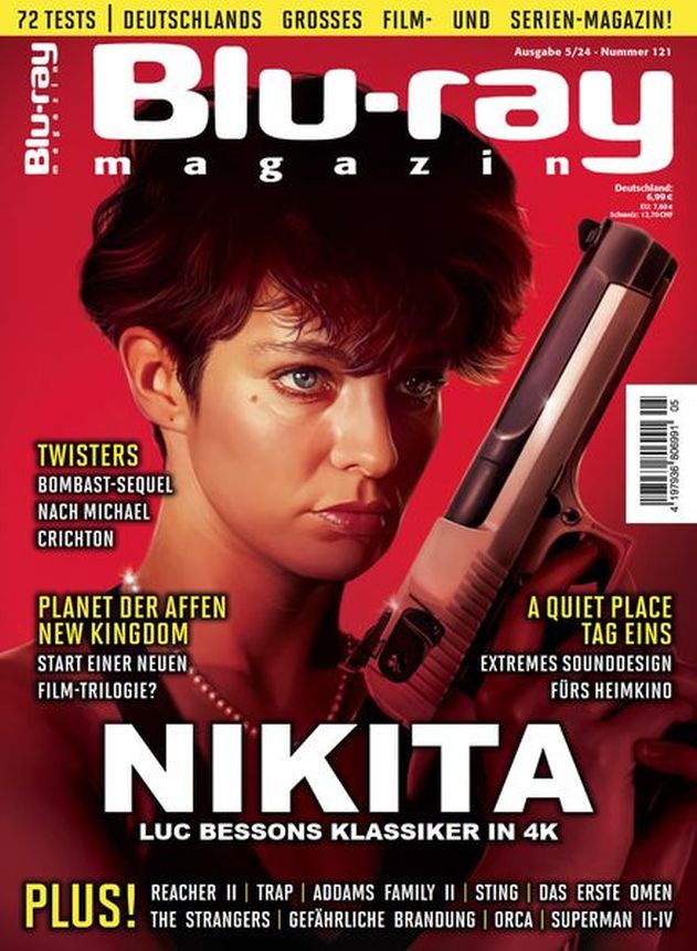 BLU-RAY MAGAZIN magazine side cover Issue 121   2024