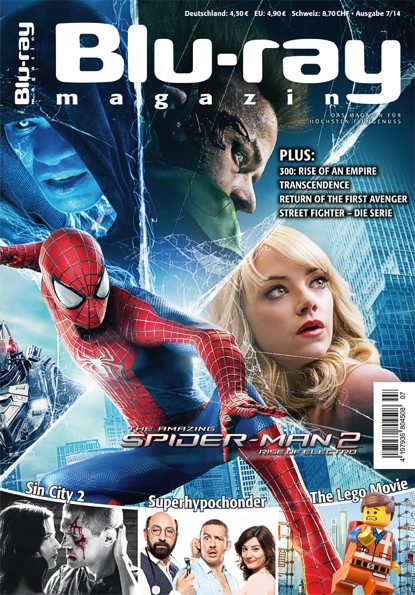 BLU-RAY MAGAZIN magazine side cover Issue 7 July/August 2014