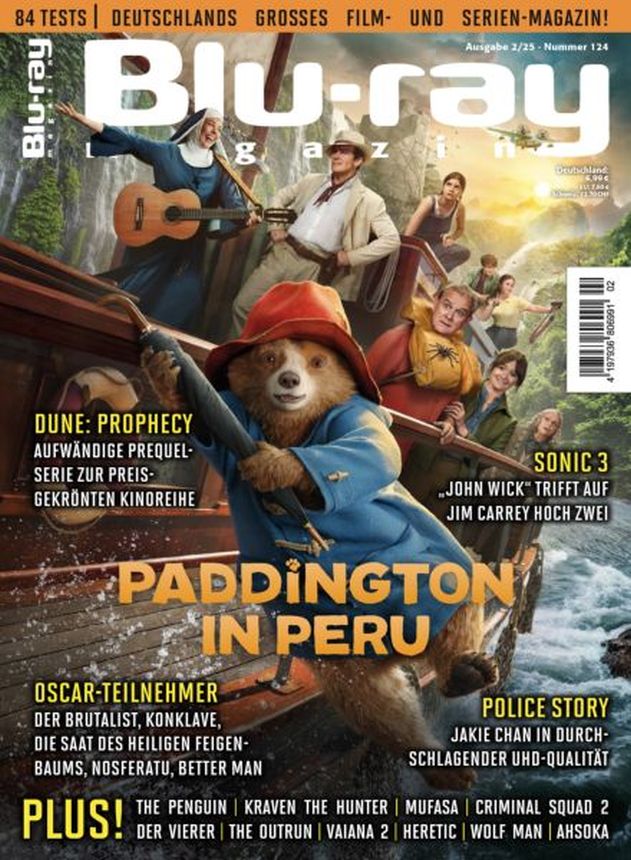 BLU-RAY MAGAZIN magazine side cover Issue 124   2025