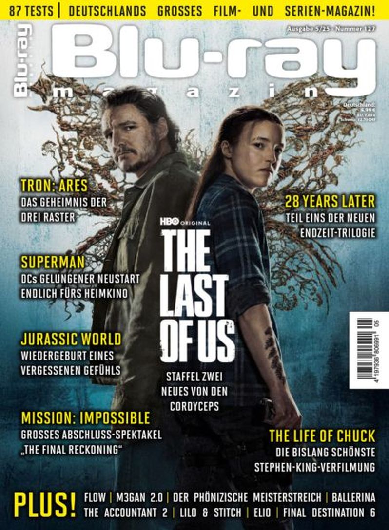 BLU-RAY MAGAZIN magazine side cover Issue 127   2025