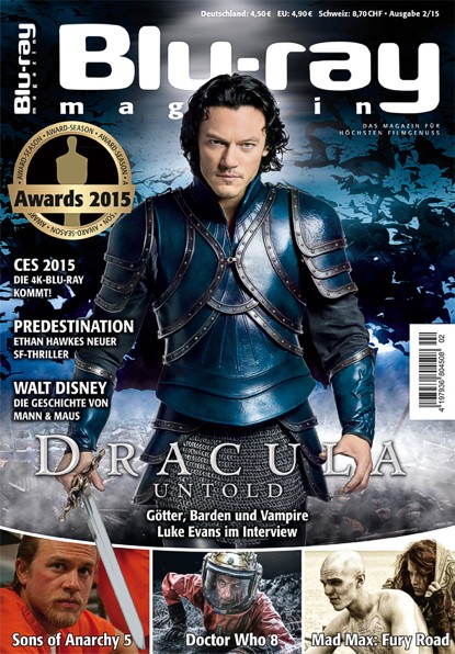 BLU-RAY MAGAZIN magazine side cover Issue 2 February 2015